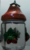 Vidro temático Morango