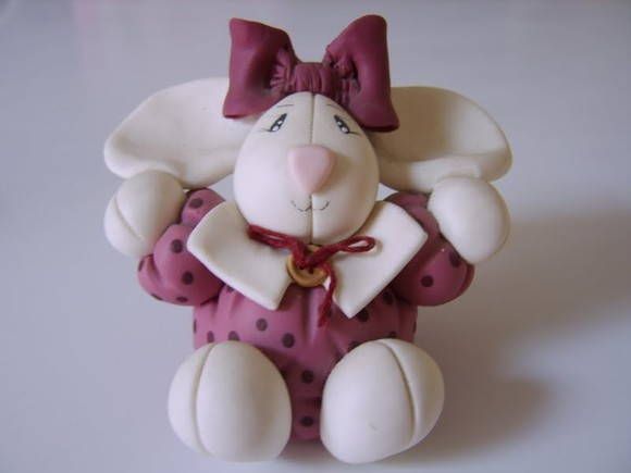 Coelho decorativo de páscoa